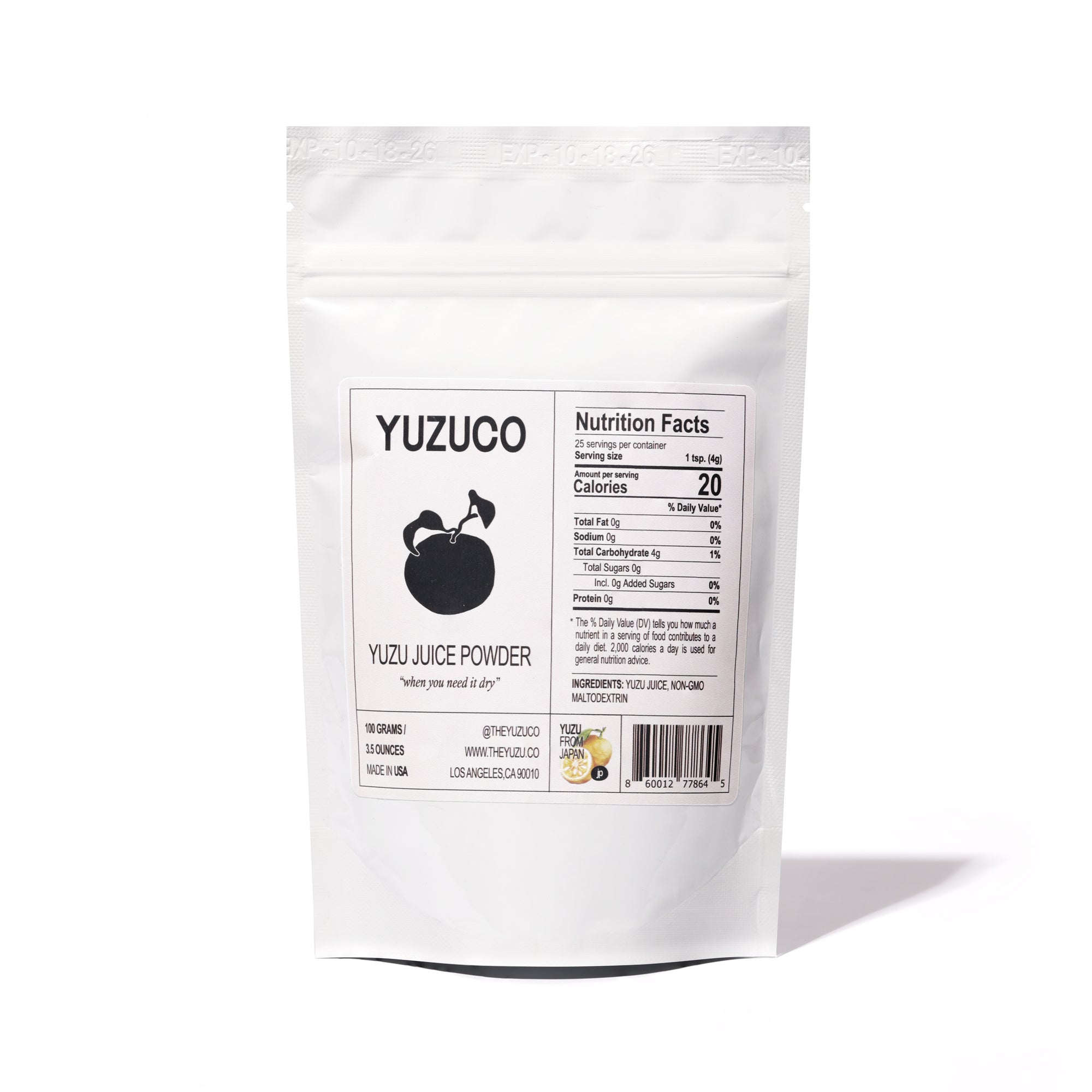 Yuzu Juice Powder