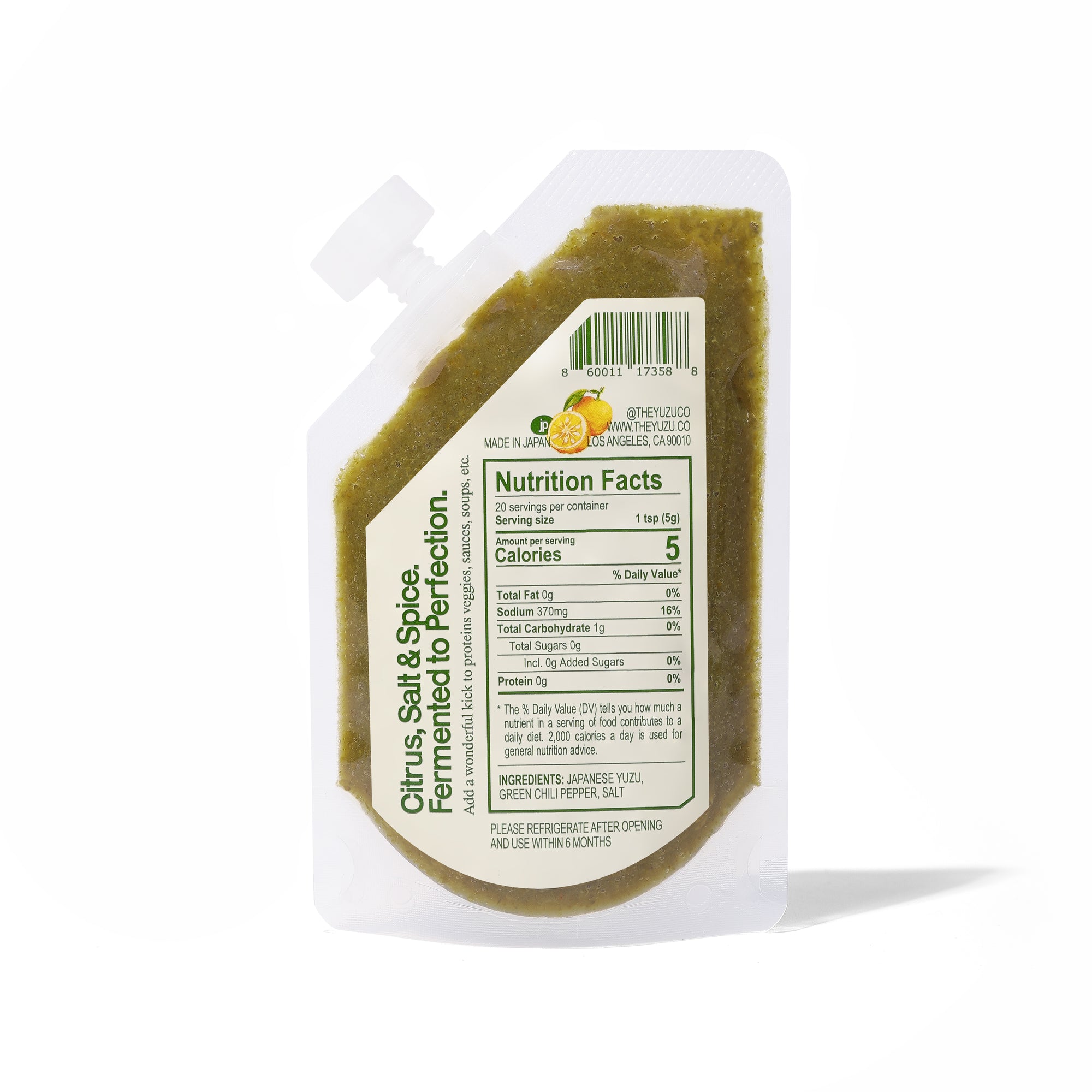 Green Yuzu Kosho