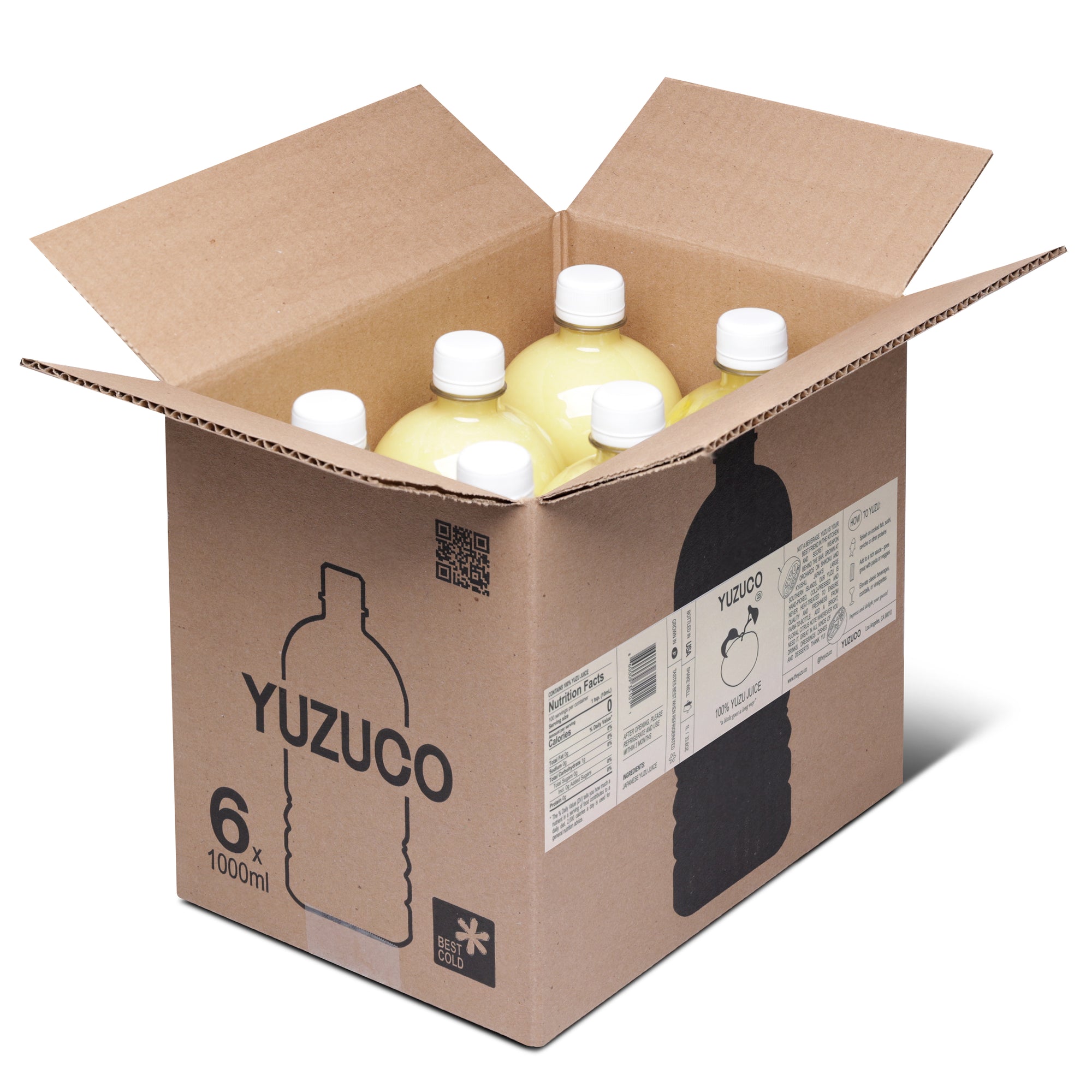 6x CASE - 100% Yuzu Juice - 1L