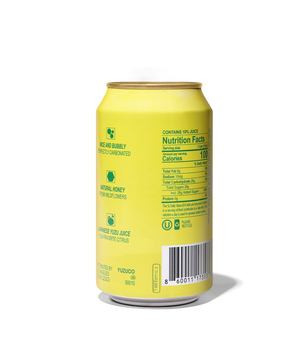 Sparkling Yuzu-Ade (12oz, 12pk)