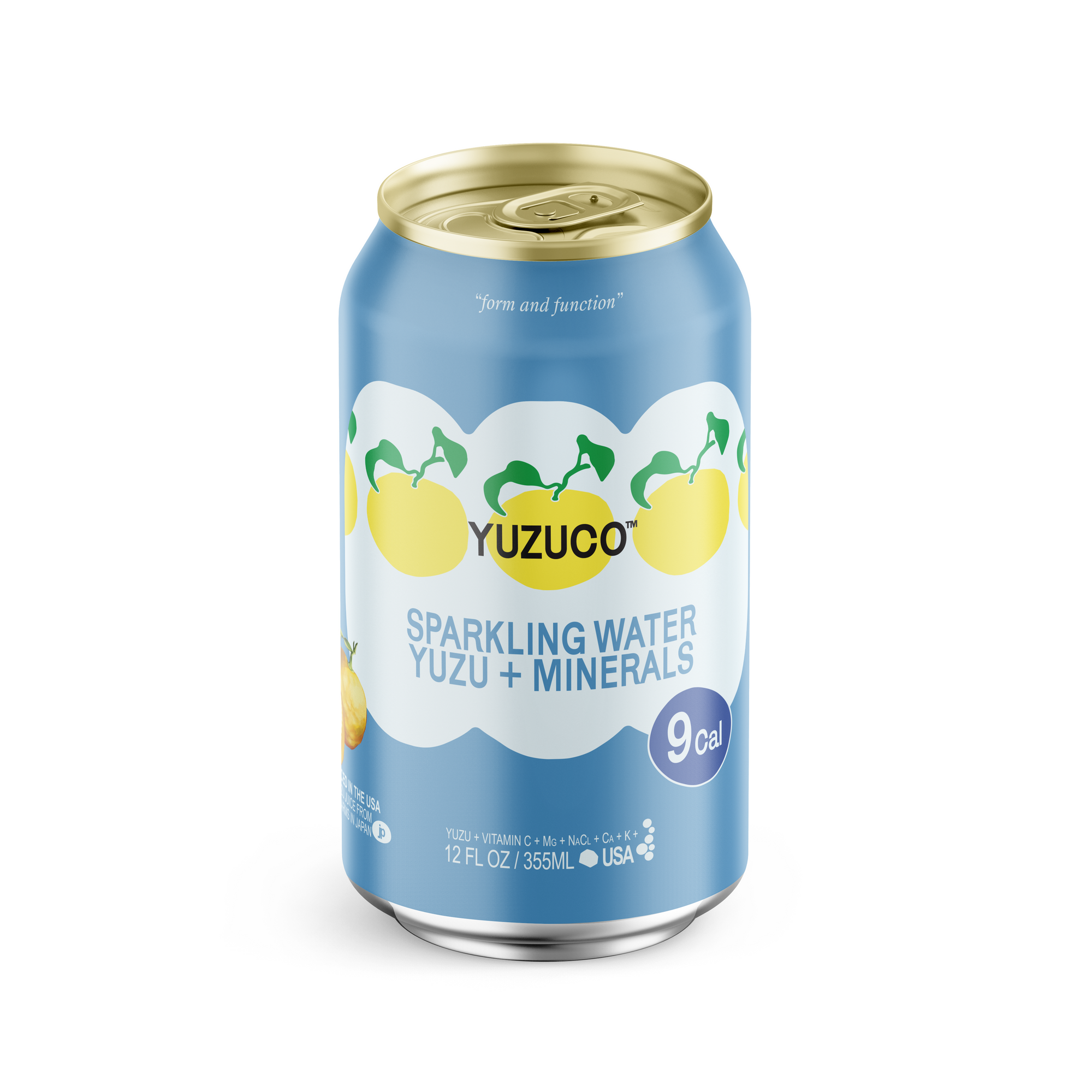 Sparkling Yuzu + Minerals  (12oz, 12pk)